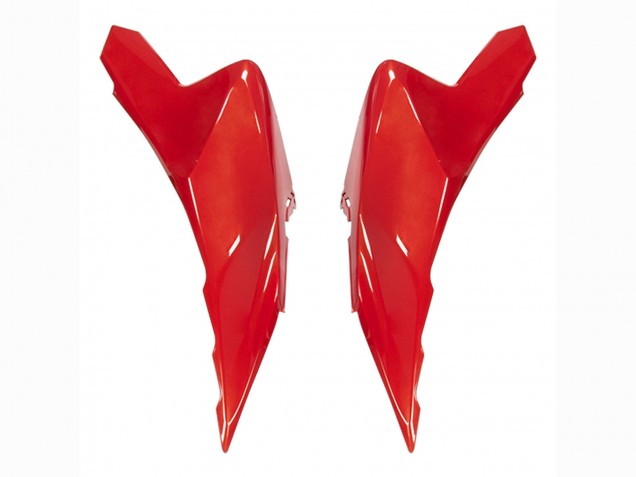 Carenagens Moto Kawasaki Versys 650 2022-2025 - Vermelho Preto