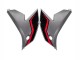 Carenagens Moto Kawasaki Versys 650 2022-2025 - Cinzento Vermelho Preto