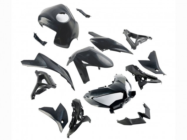 Carenagens Moto Kawasaki Versys 650 2022-2025 - Preto Brilhante