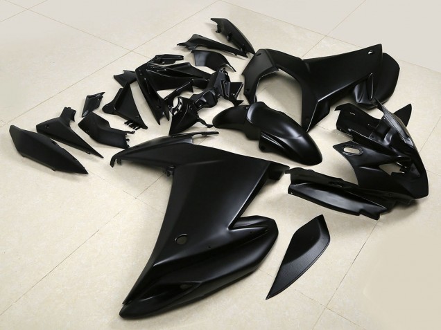 Carenagens Moto Yamaha FZ6R 2009-2015 - Preto Fosco