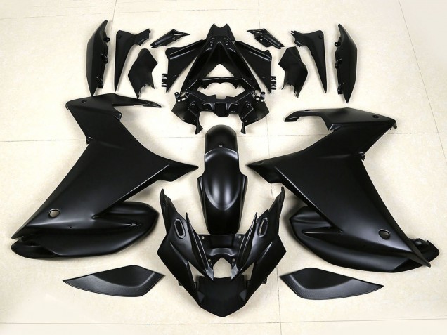 Carenagens Moto Yamaha FZ6R 2009-2015 - Preto Fosco