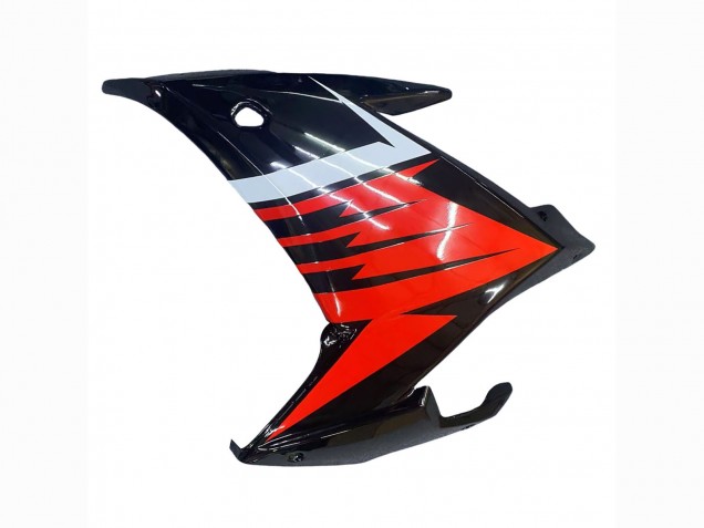 Carenagem Moto Yamaha FZ6R 2009-2015 - Preto Vermelho Branco