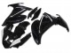 Carenagens Moto Yamaha FZ6R 2009-2015 - Preto Brilhante Branco
