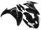 Carenagens Moto Yamaha FZ6R 2009-2015 - Preto Brilhante Branco