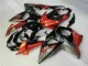 Carenagens Moto Suzuki GSXR 1000 2009-2016 - Laranja Preto Brilhante