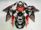 Carenagens Moto Suzuki GSXR 1000 2009-2016 - Laranja Preto Brilhante
