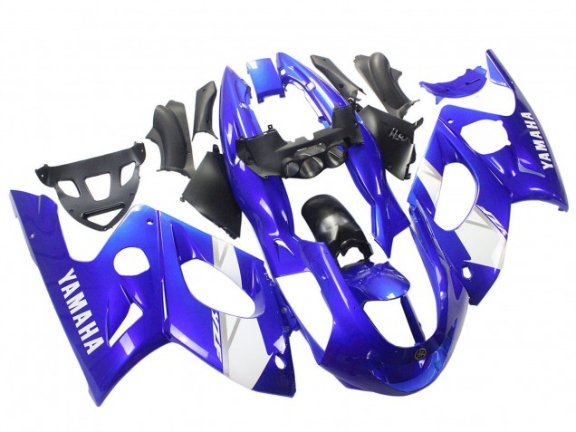 Carenagem Moto Yamaha YZF600R Thundercat 1996-2007 - Azul Branco Prata