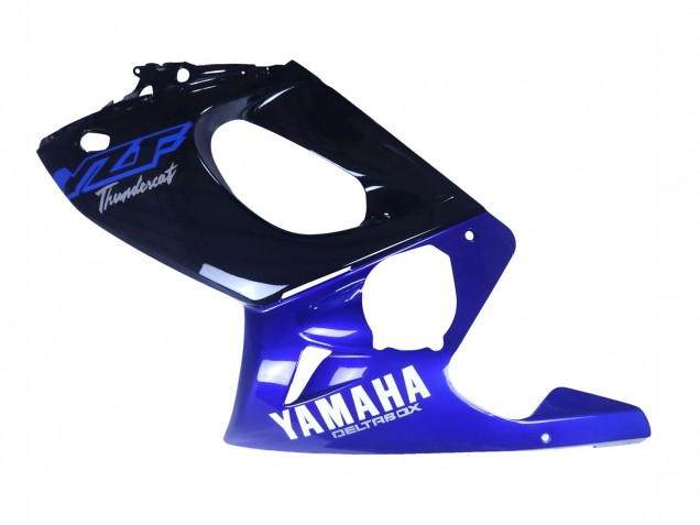 Carenagens Moto Yamaha YZF600R Thundercat 1996-2007 - Azul Preto Brilhante