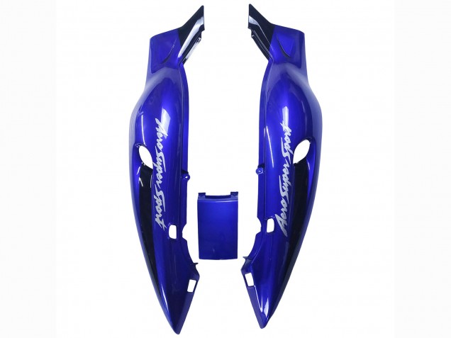 Carenagens Moto Yamaha YZF600R Thundercat 1996-2007 - Azul Preto Brilhante