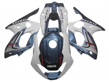 Carenagens Moto Yamaha YZF600R Thundercat 1996-2007 - Azul Escuro Branco