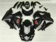 Carenagem Moto Suzuki GSXR 1000 2009-2016 - Preto Brilhante Preto Fosco