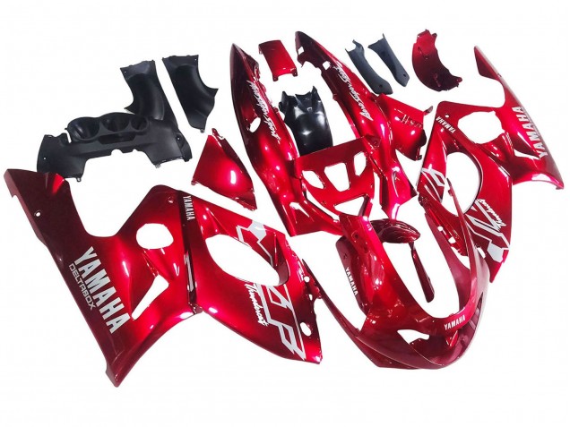Carenagens Moto Yamaha YZF600R Thundercat 1996-2007 - Vermelho Branco Thunderace