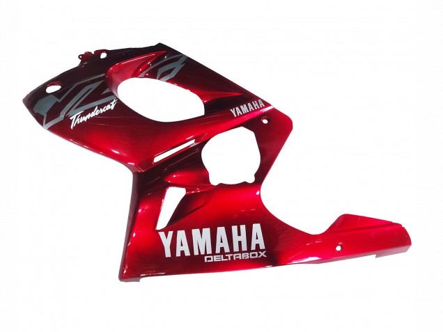 Carenagens Moto Yamaha YZF600R Thundercat 1996-2007 - Vermelho Branco Thunderace