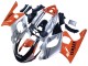 Carenagens Moto Yamaha YZF600R Thundercat 1996-2007 - Laranja Cinzento Preto Brilhante