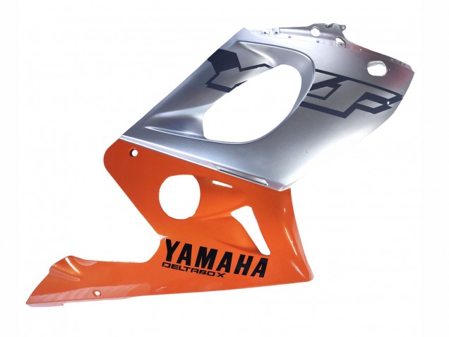 Carenagens Moto Yamaha YZF600R Thundercat 1996-2007 - Laranja Cinzento Preto Brilhante