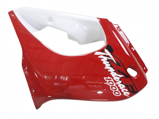 Kits Carenagem Moto Yamaha YZF 1000R Thunderace 1997-2007 - Vermelho Preto Branco Thunderace