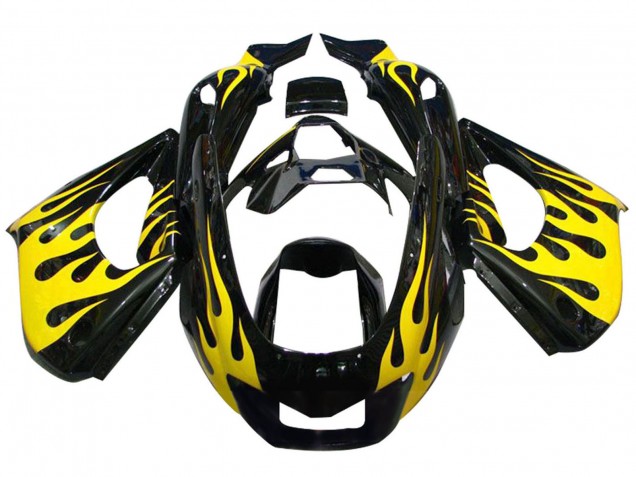 Carenagens Moto Yamaha YZF 1000R Thunderace 1997-2007 - Preto Amarelo
