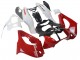 Carenagens Moto Yamaha YZF 1000R Thunderace 1997-2007 - Vermelho Preto Branco Thunderace