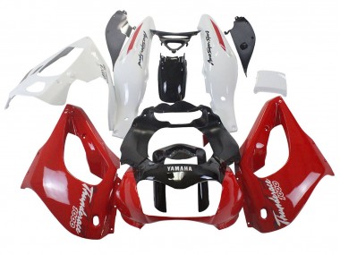 Carenagens Moto Yamaha YZF 1000R Thunderace 1997-2007 - Vermelho Preto Branco Thunderace