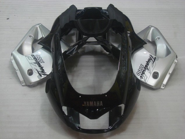 Carenagens Moto Yamaha YZF 1000R Thunderace 1997-2007 - Preto Prata Thunderace