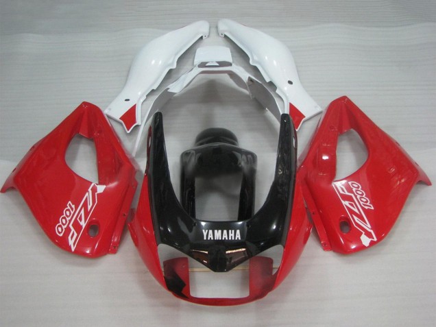 Carenagens Moto Yamaha YZF 1000R Thunderace 1997-2007 - Branco Vermelho