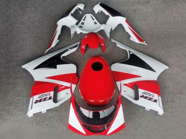 Carenagens Moto Yamaha TZR250 3XV 1991-1994 - Branco Vermelho Preto Corrida