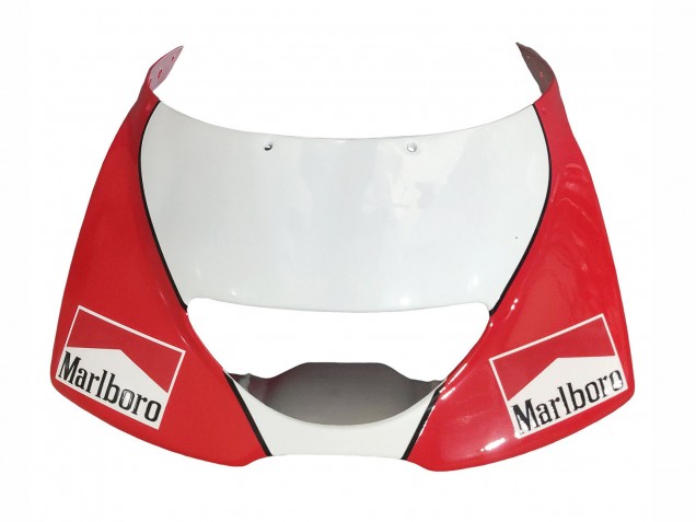 Carenagens Moto Yamaha TZR250 3XV 1991-1994 - Branco Vermelho Marlboro Castrol Dunlop