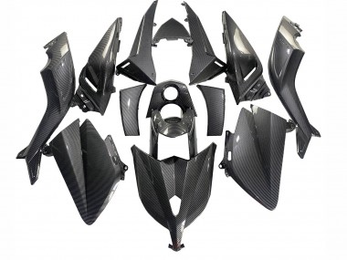 Carenagens Moto Yamaha TMAX530 2012-2014 - Preto Fibra de Carbono