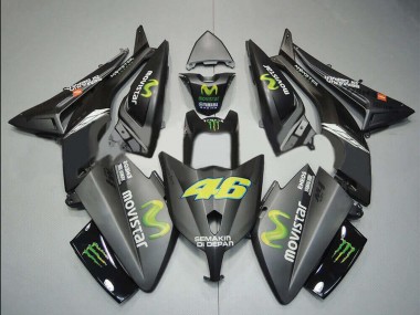 Carenagens Moto Yamaha TMAX530 2012-2014 - Preto Fosco MoviStar ENEOS Yamalube Monstro 46