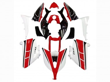 Carenagens Moto Yamaha TMAX530 2012-2014 - Vermelho Branco Preto