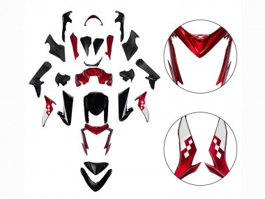 Carenagens Moto Suzuki GSX-S 1000 2015-2020 - Vermelho Preto