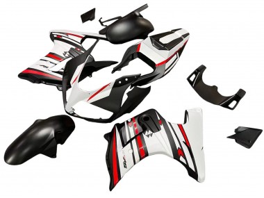 Carenagens Moto Suzuki SV650 2003-2013 - Branco Vermelho Preto
