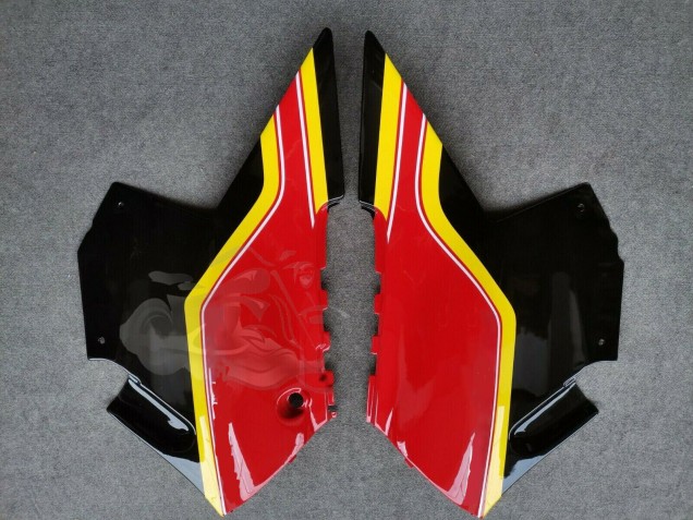 Carenagens Moto Suzuki RG400 RG500 RG400/500 1984-1987 - Vermelho Amarelo Preto 7