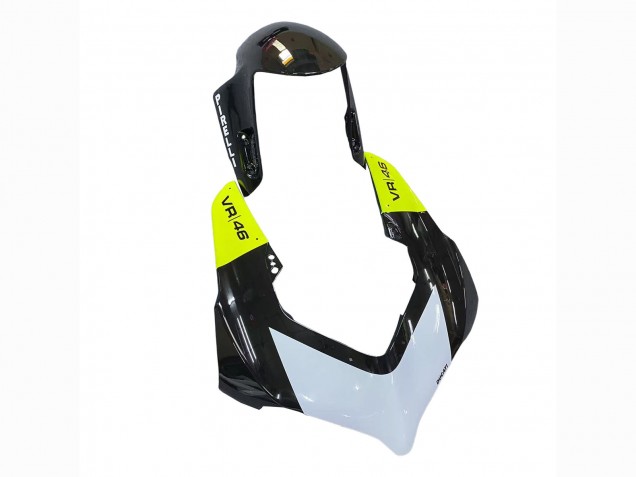 Carenagens Moto Ducati Panigale V2 2020-2024 - Branco Verde Limão Preto Brilhante Stein Dinse VR 46