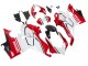 Carenagens Moto Ducati Panigale V4 V4S 2018-2019 - Branco Vermelho Preto Fosco
