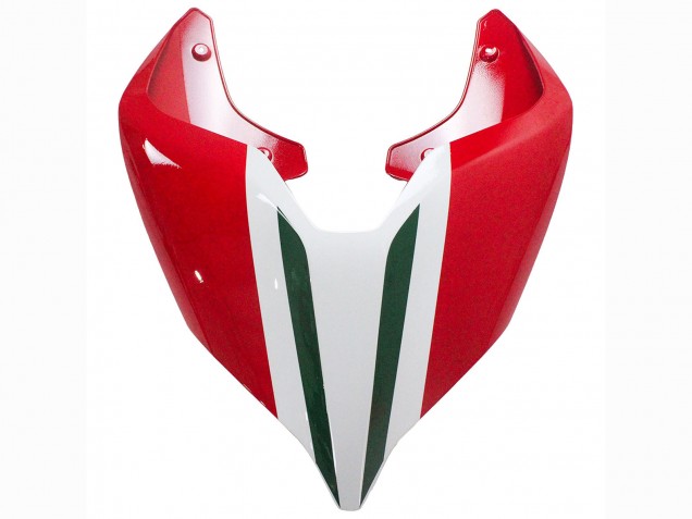 Carenagens Moto Ducati Panigale V4 V4S 2018-2019 - Branco Vermelho Preto Fosco