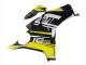 Carenagens Moto Ducati Panigale V4 V4S 2020-2021 - Amarelo Branco Preto Brilhante