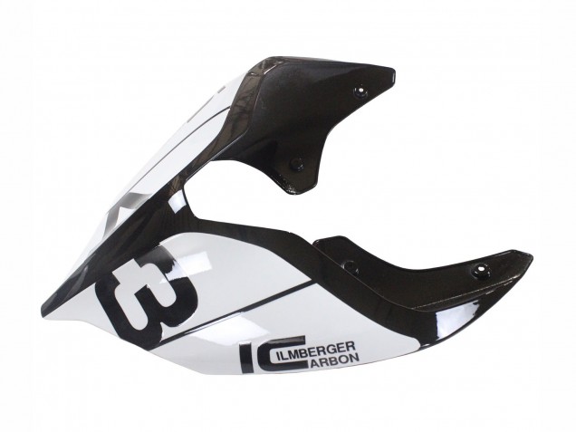 Carenagens Moto Ducati Panigale V4 V4S 2020-2021 - Amarelo Branco Preto Brilhante