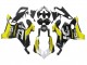 Carenagens Moto Ducati Panigale V4 V4S 2020-2021 - Amarelo Branco Preto Brilhante