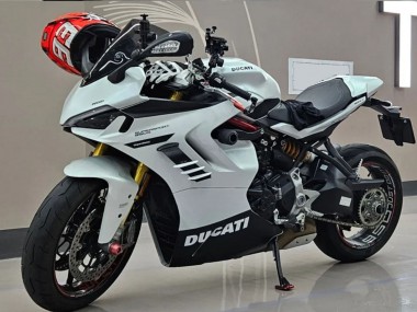 Carenagens Moto Ducati 2021-2024 Ducati Supersport 950/950S 2021-2024 - Branco Preto
