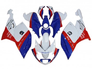 Carenagens ABS BMW K1200S 2005-2010 - Branco Vermelho Azul