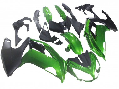 Carenagens Moto BMW K1200S 2005-2010 - Verde Preto Fosco