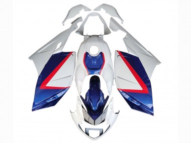 Carenagens Moto BMW K1200S 2005-2010 - Branco Vermelho Azul