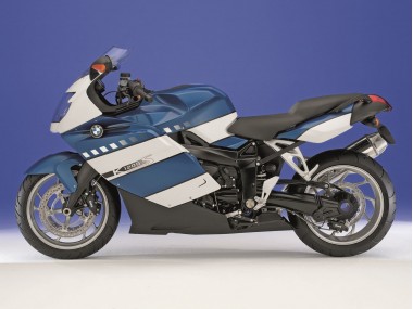Carenagens Moto BMW K1200S 2005-2010 - Branco Azul Escuro