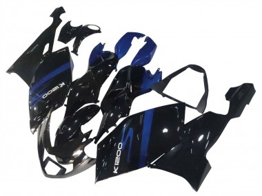 Carenagens Moto BMW K1200S 2005-2010 - Azul Preto Brilhante