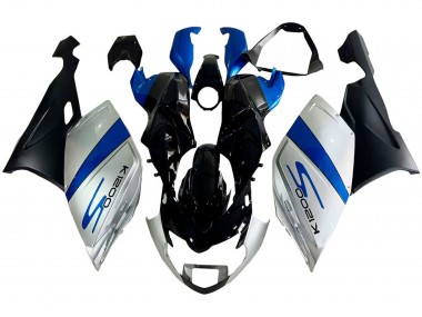 Carenagem Moto BMW K1200S 2005-2010 - Prata Azul Preto