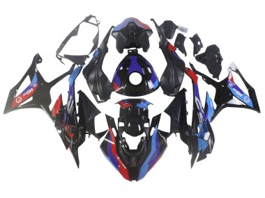 Carenagem Moto BMW S1000RR 2023-2024 - Preto Azul Vermelho