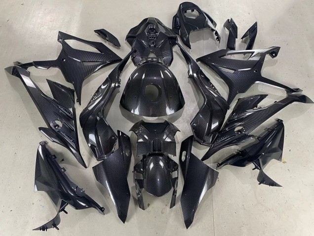 Carenagens Moto BMW S1000RR 2023-2024 - Preto Brilhante Fibra de Carbono