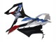 Carenagens Moto BMW S1000RR 2023-2024 - Branco Azul Vermelho Preto Fosco