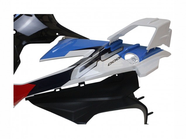 Carenagens Moto BMW S1000RR 2023-2024 - Branco Azul Vermelho Preto Fosco
